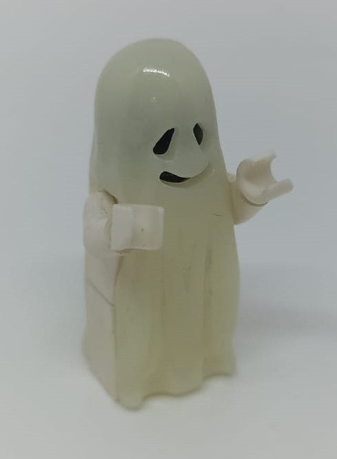 GG- LEGO ORIGINALI - MINIFIGURE FANTASMA GOST FLUORESCENTE VINTAGE - LGGpp2