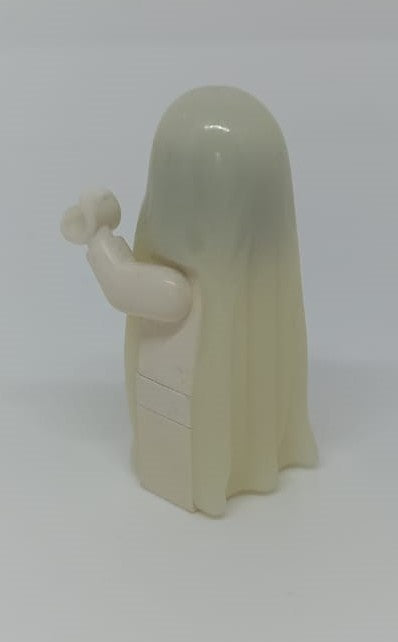 GG- LEGO ORIGINALI - MINIFIGURE FANTASMA GOST FLUORESCENTE VINTAGE - LGGpp2