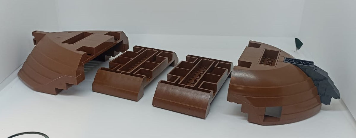 GG- LEGO ORIGINALI - NAVE SCIALUPPA PIRATI CHIGLIA POPPA PRUA - LGG9