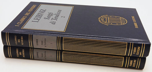 Saggi di teodicea 2 voll - Leibniz - Fabbri Classici del pensiero - XFS