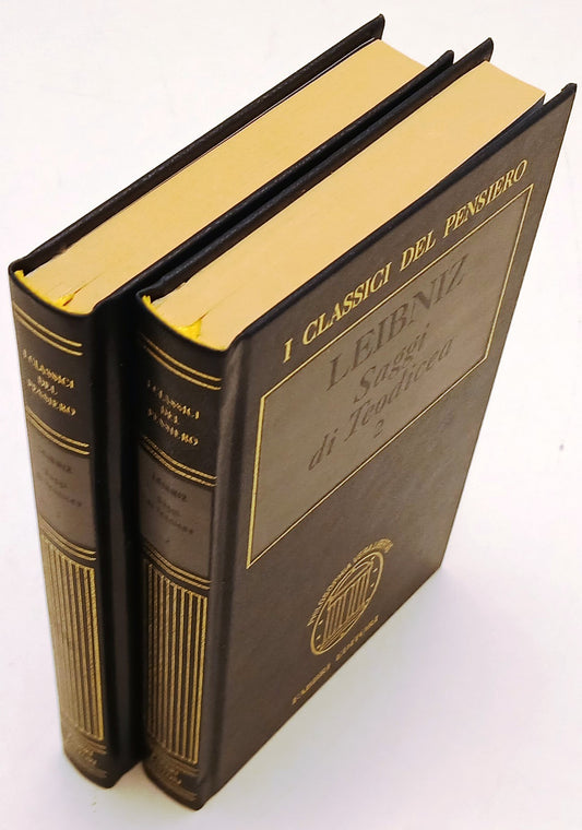 Saggi di teodicea 2 voll - Leibniz - Fabbri Classici del pensiero - XFS