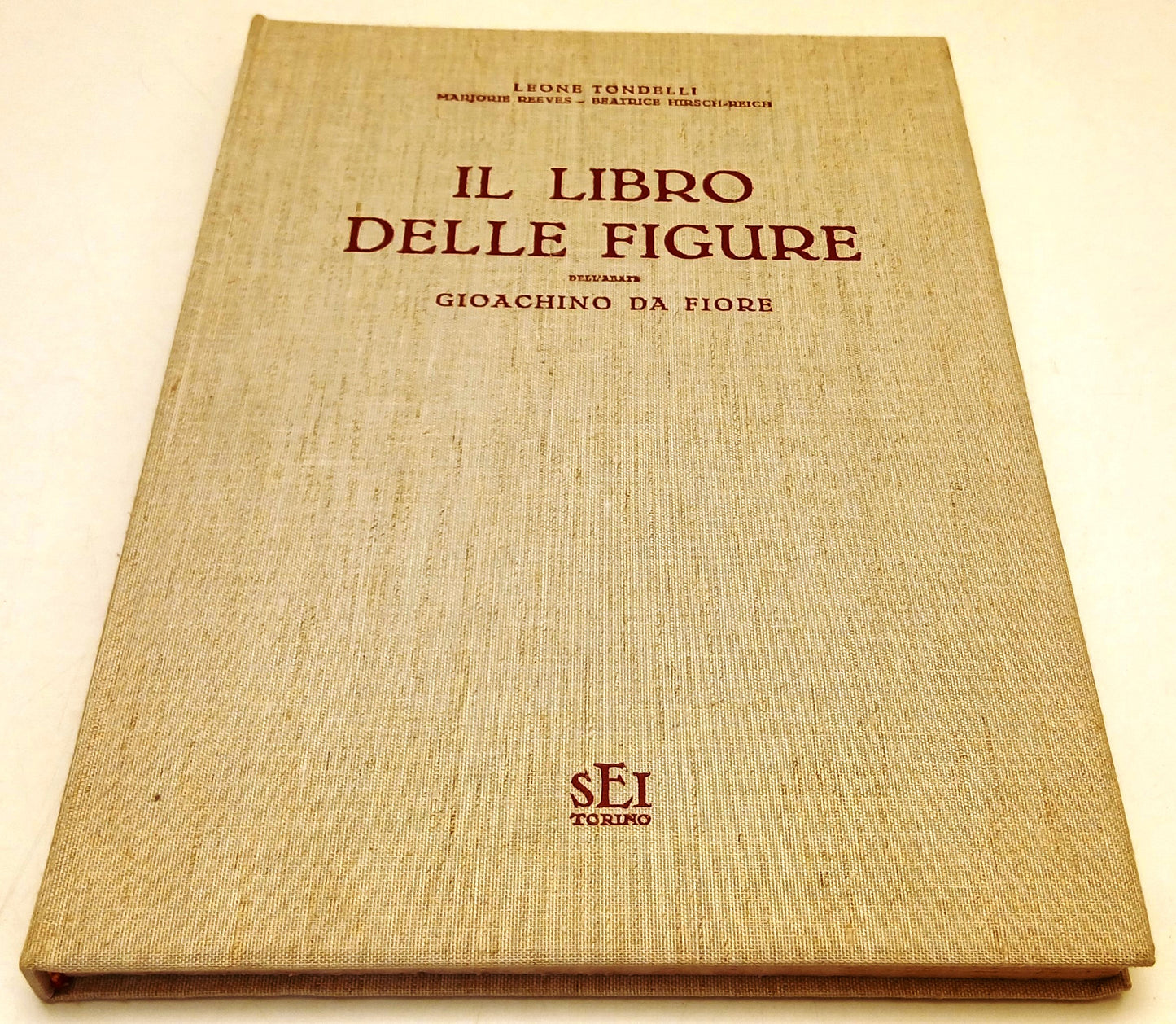 Il libro delle Figure dell'Arte di Gioachino Fiore - Leone Tondelli- SEI- YFS778