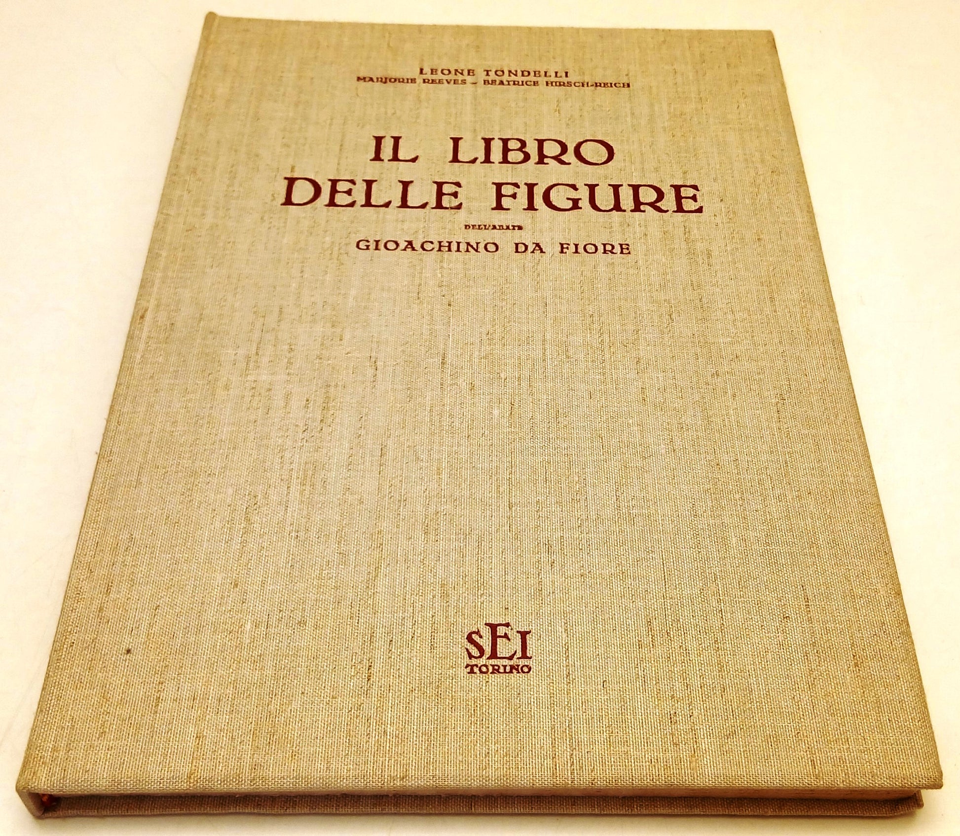 Il libro delle Figure dell'Arte di Gioachino Fiore - Leone Tondelli- SEI- YFS778