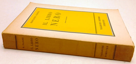 Il libro nero Nuovo diario di GOG - Giovanni Papini - Vallecchi - ZFS274