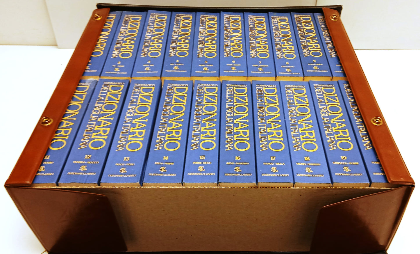 Dizionario della lingua italiana 20 volumi - Tommaseo Bellini - Rizzoli Bur - 1a