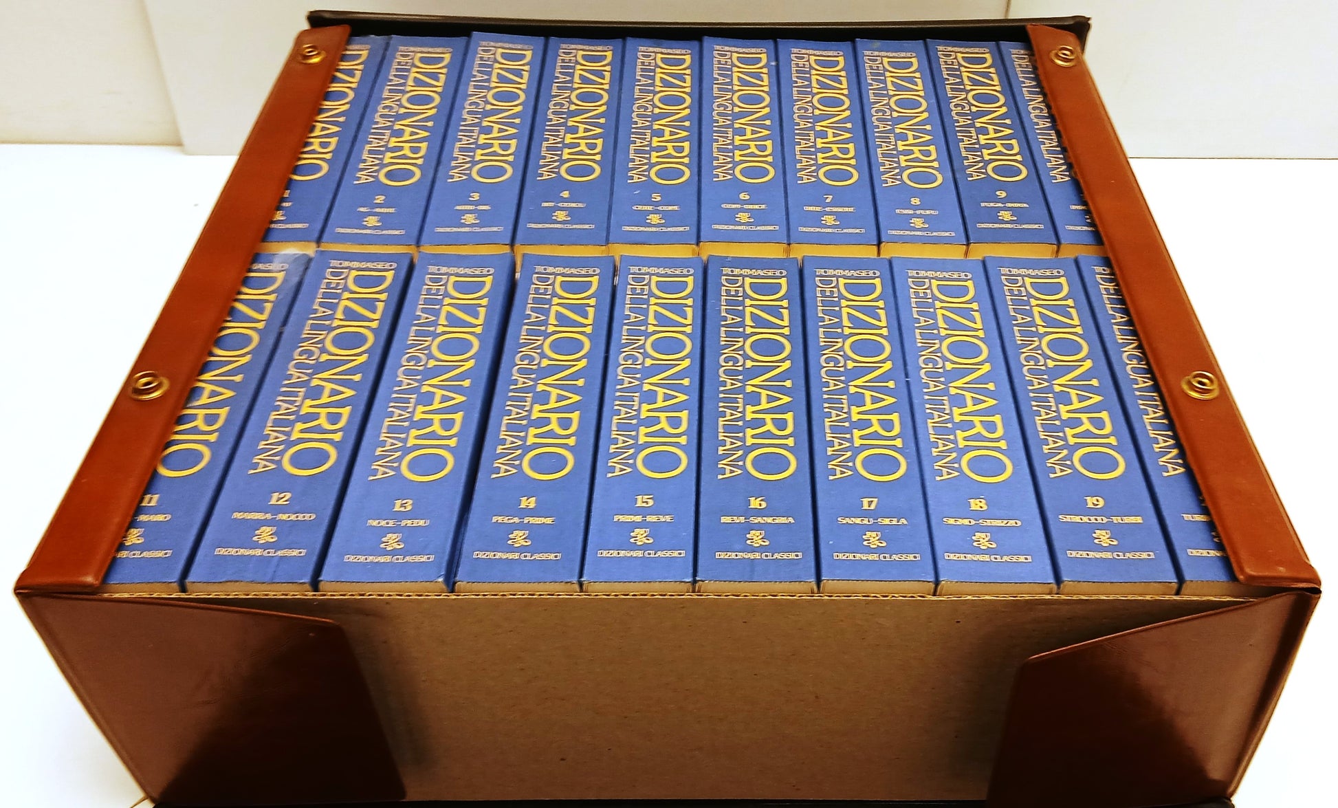 Dizionario della lingua italiana 20 volumi - Tommaseo Bellini - Rizzoli Bur - 1a