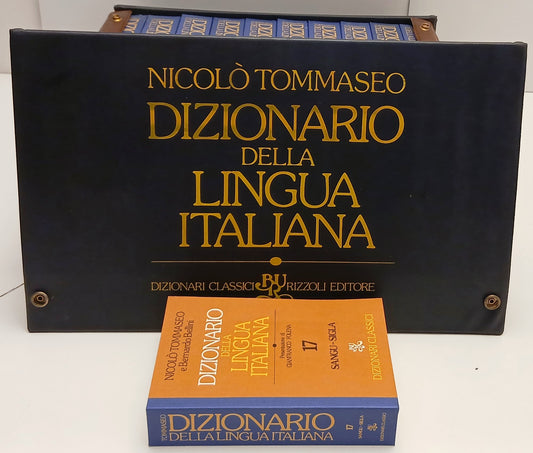 Dizionario della lingua italiana 20 volumi - Tommaseo Bellini - Rizzoli Bur - 1a