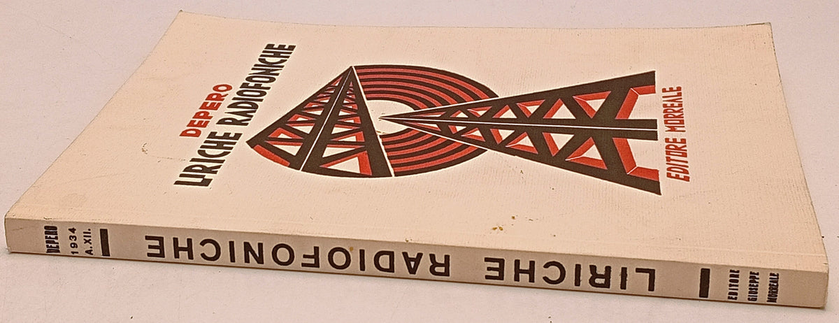 Liriche Radiofoniche - Depero - Editore Morreale - ristampa anastatica - ZFS285