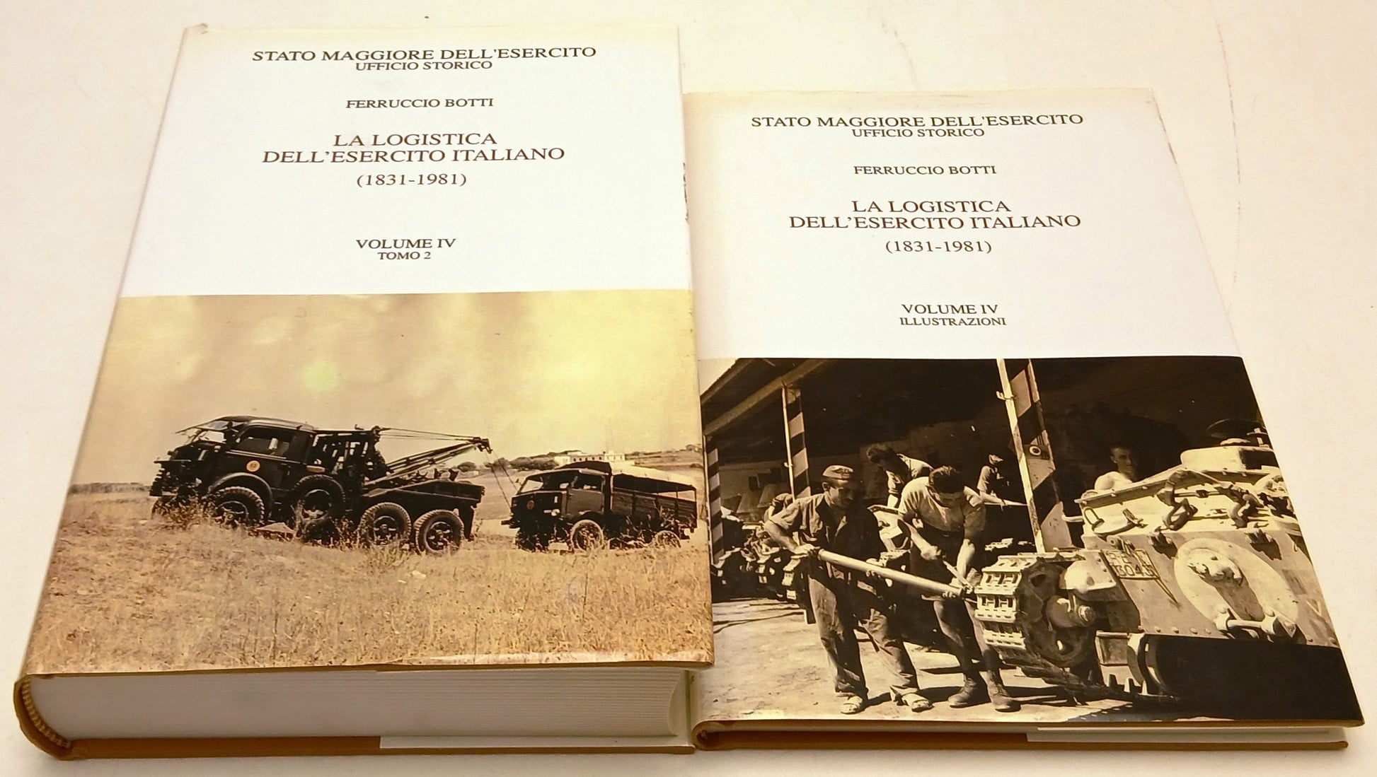 La logistica dell'esercito italiano 1831-1981 6 tomi - Ferruccio Botti - BLCP102