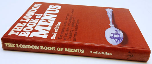 The London books of menus The Selection restaurants- Brombacher- inglese- YFS102