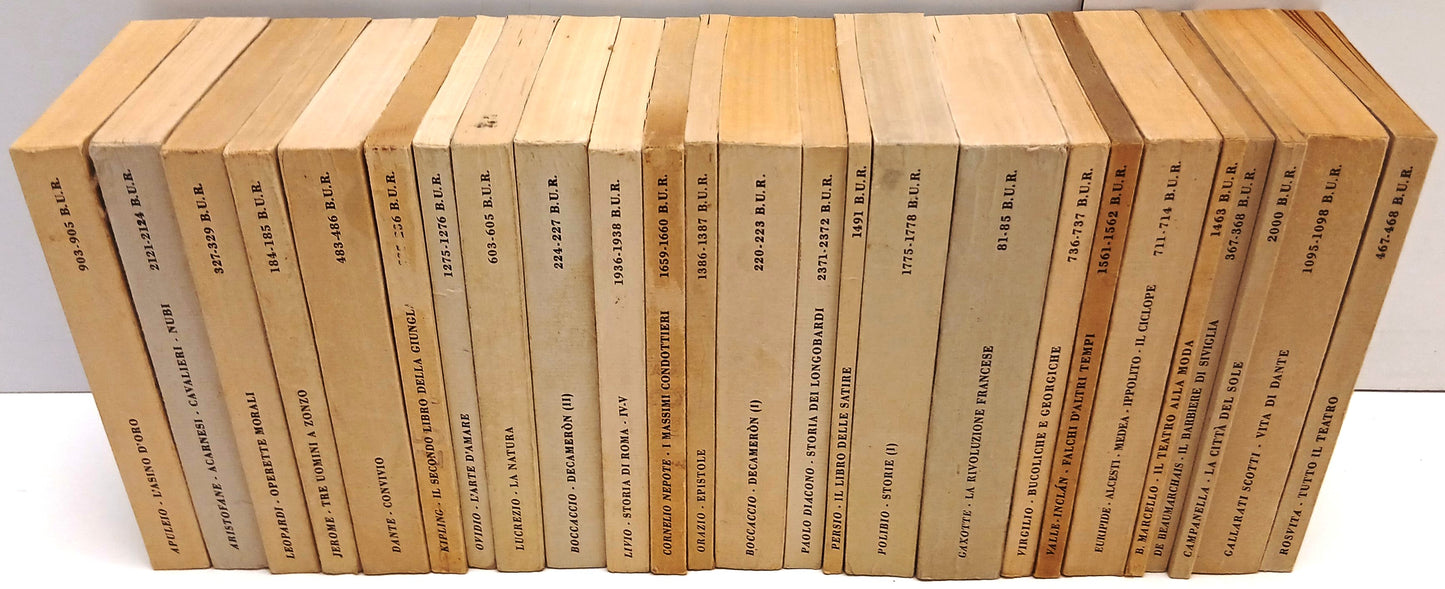 Lotto 50 volumi Biblioteca Universale Rizzoli - Rizzoli BUR - offerta