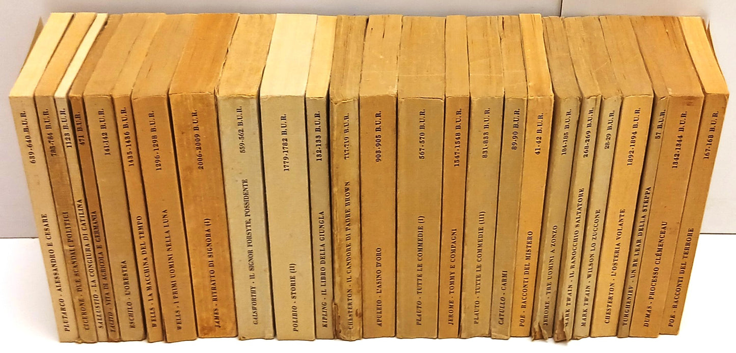 Lotto 50 volumi Biblioteca Universale Rizzoli - Rizzoli BUR - offerta