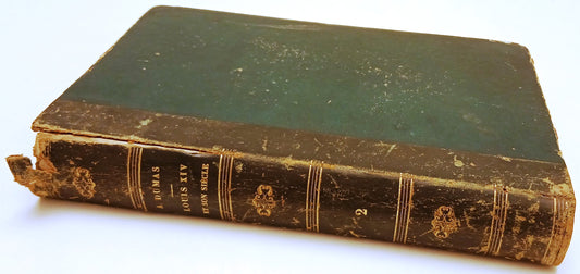 Louis XIV et son siecle 2 - M. Alexandre Dumas - Mulat et Boulanger- 1a ed. 1854
