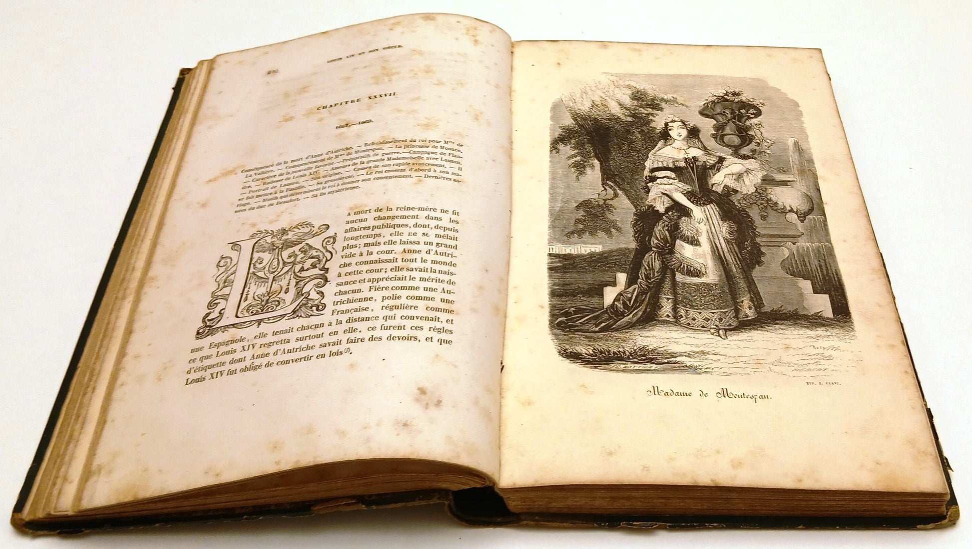 Louis XIV et son siecle 2 - M. Alexandre Dumas - Mulat et Boulanger- 1a ed. 1854