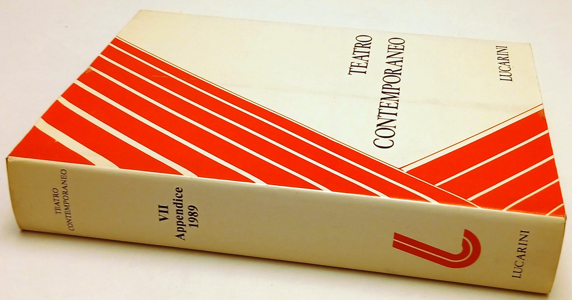 Teatro contemporaneo Appendice VII 1989 - Lucarini - 1a ed.