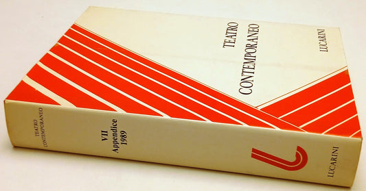 Teatro contemporaneo Appendice VII 1989 - Lucarini - 1a ed.