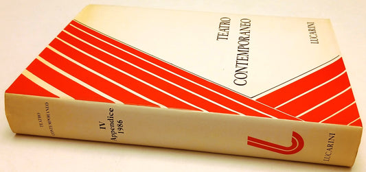 Teatro contemporaneo Appendice IV 1986 - Lucarini - 1a ed.