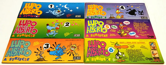 Lupo Alberto a strisce lotto 7 albi - Silver - Macchia Nera - 1991-1992- RVSa952