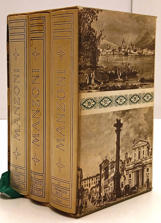 LN- FERMO E LUCIA PROMESSI SPOSI 3 VOLUMI- MANZONI- MONDADORI- CLASSICI- CS- XFS