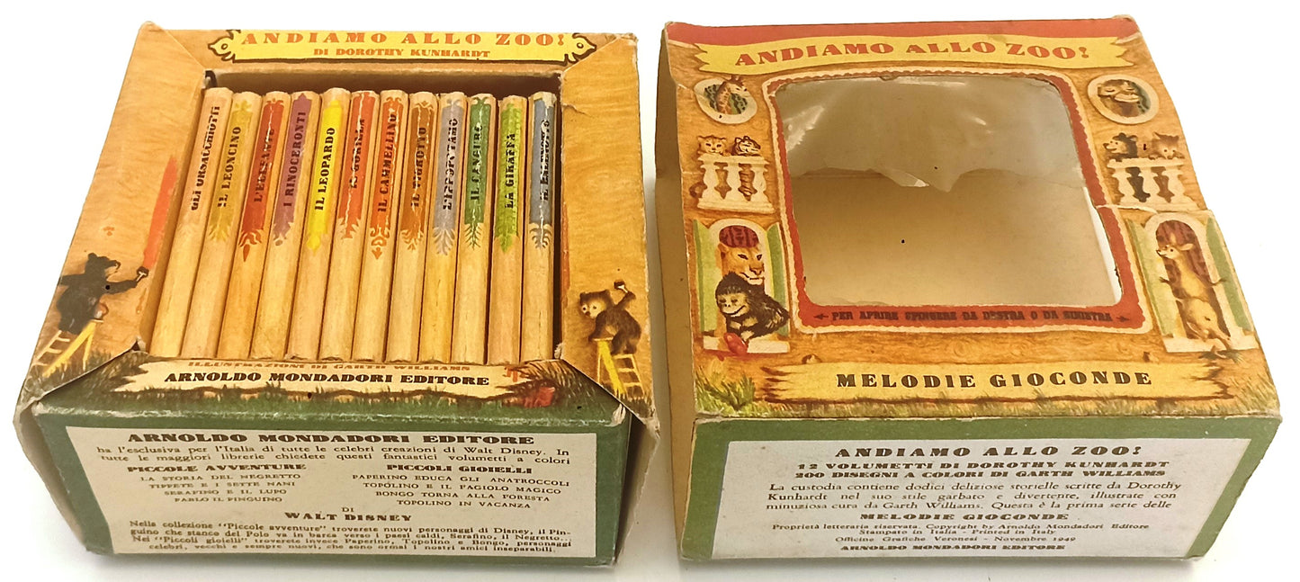 LB- ANDIAMO ALLO ZOO- KUNHARDT WILLIAMS- MONDADORI MELODIE GIOCONDE- 1949-XFS130