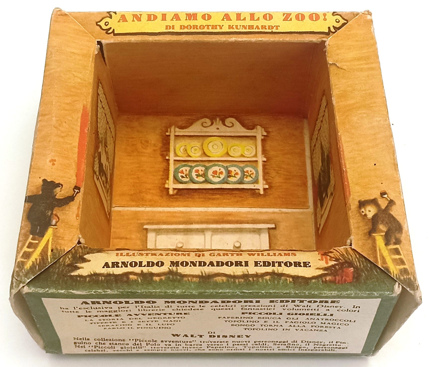 LB- ANDIAMO ALLO ZOO- KUNHARDT WILLIAMS- MONDADORI MELODIE GIOCONDE- 1949-XFS130