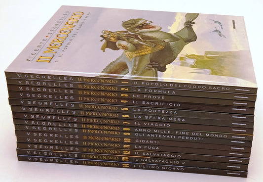 FV- IL MERCENARIO 1/14 COMPLETA - VINCENTE SEGRELLES - COSMO BOOKS- 2018- C- Z25