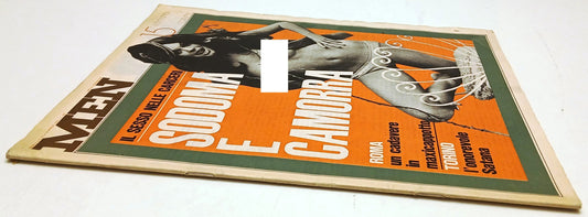 Rivista erotica Men anno V n.15 1970 Sodoma e Gomorra - Tattilo - RVSa1040