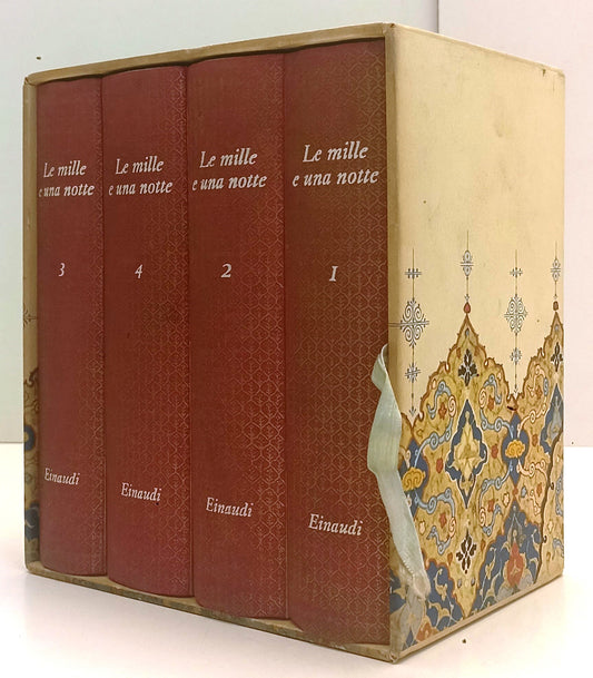 LN- LE MILLE E UNA NOTTE VOLUMI 1/4 COFANETTO- EINAUDI- I MILLENNI- 1955- C- XFS