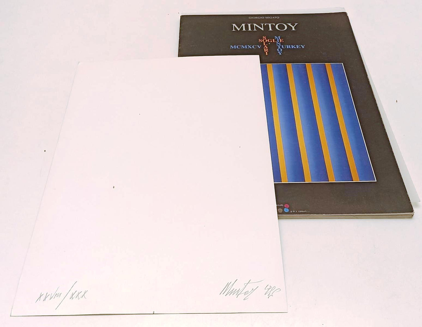 LT- MONTOY TURKEY SOGLIE SOLARI + TAVOLA NUMERATA - GIORGIO SEGATO- 1995- XFS141