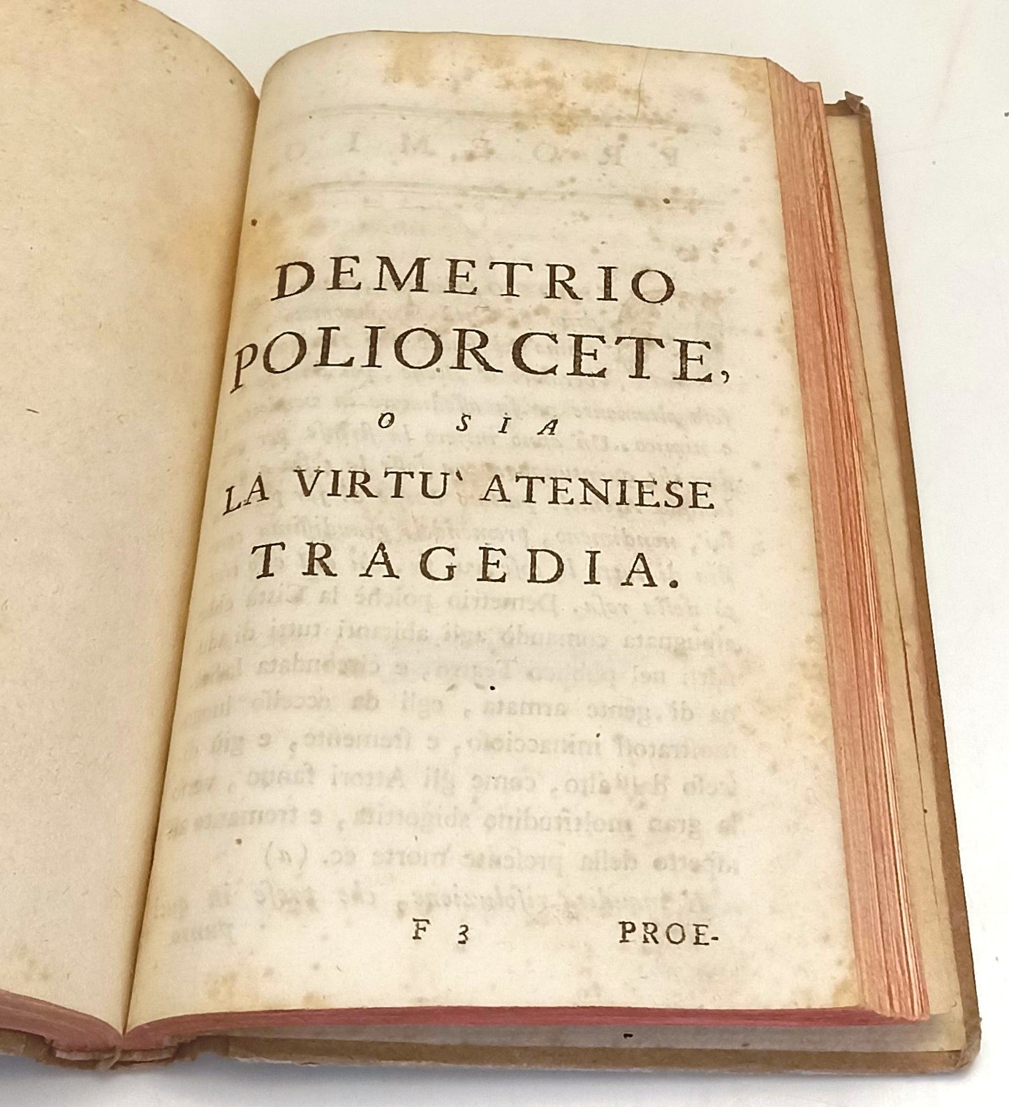 LH- MISCELLANEA POESIE EUFEMIA FAONIADE DEMETRIO POLIORCETE SETTECENTINA- XFS144