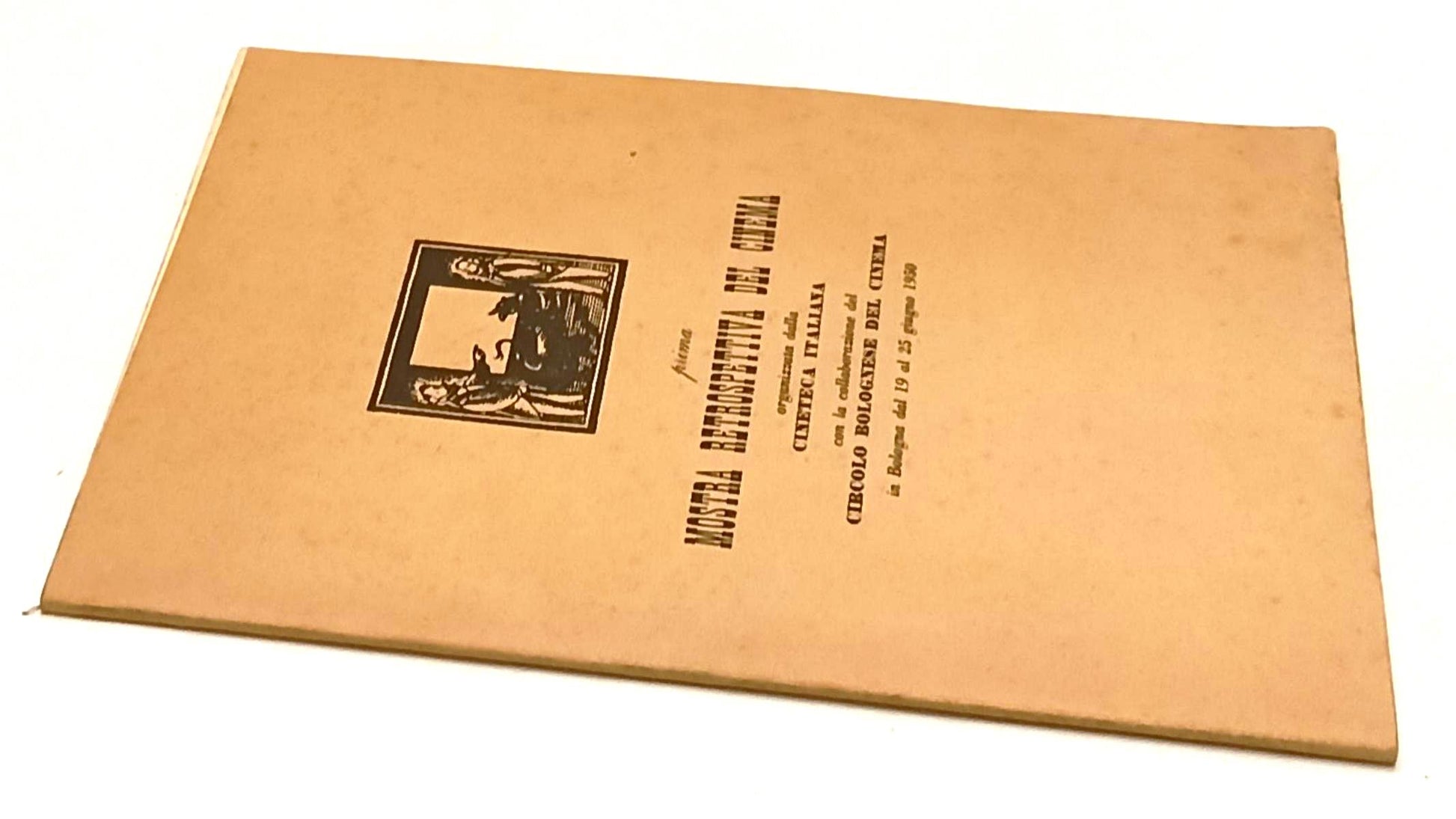 LW- prima MOSTRA RETROSPETTIVA DEL CINEMA - CINETECA ITALIANA - 1950 - YFS342
