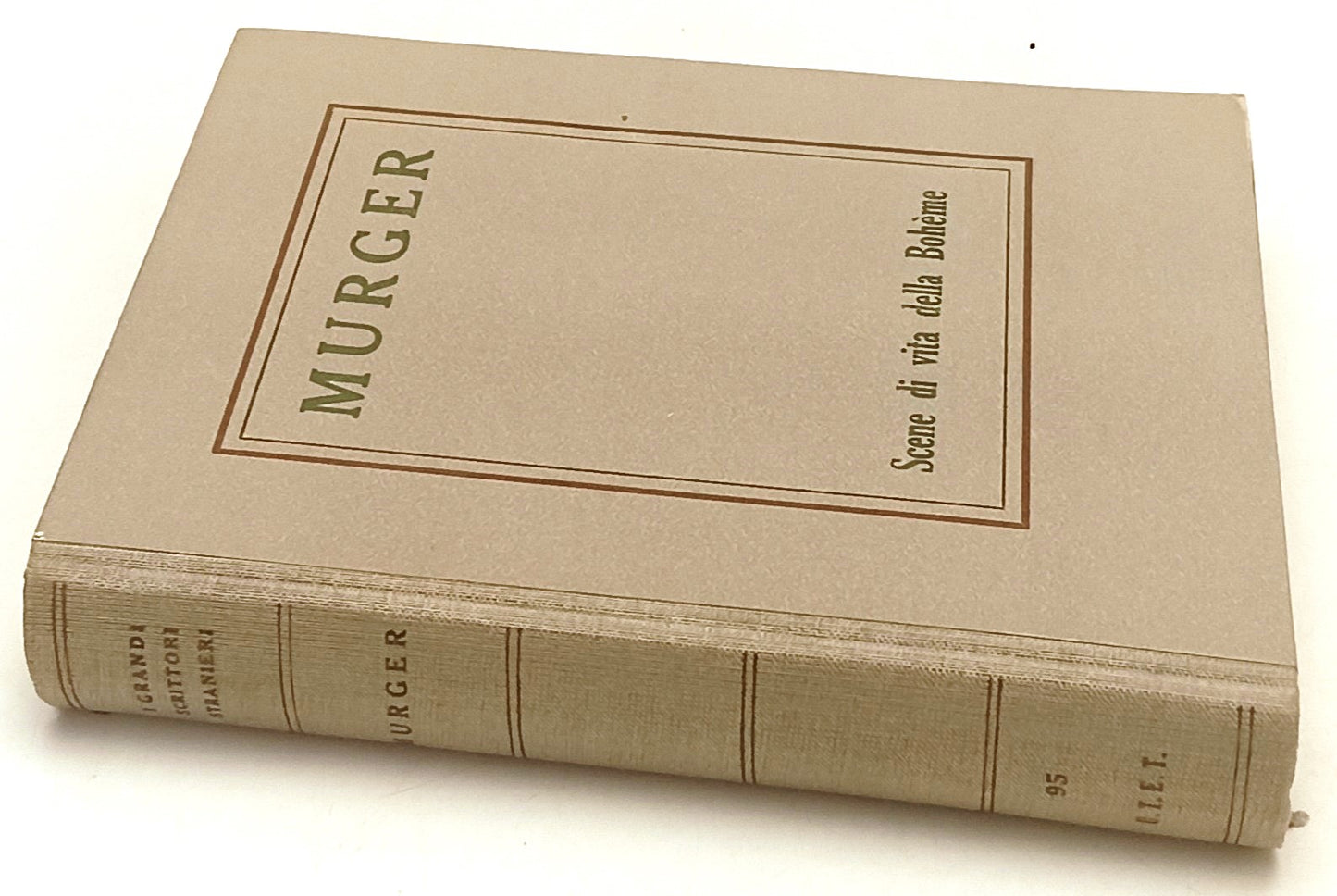LN- SCENE DI VITA DELLA BOHEME - HENRY MURGER - UTET --- 1948 - CS - XFS145