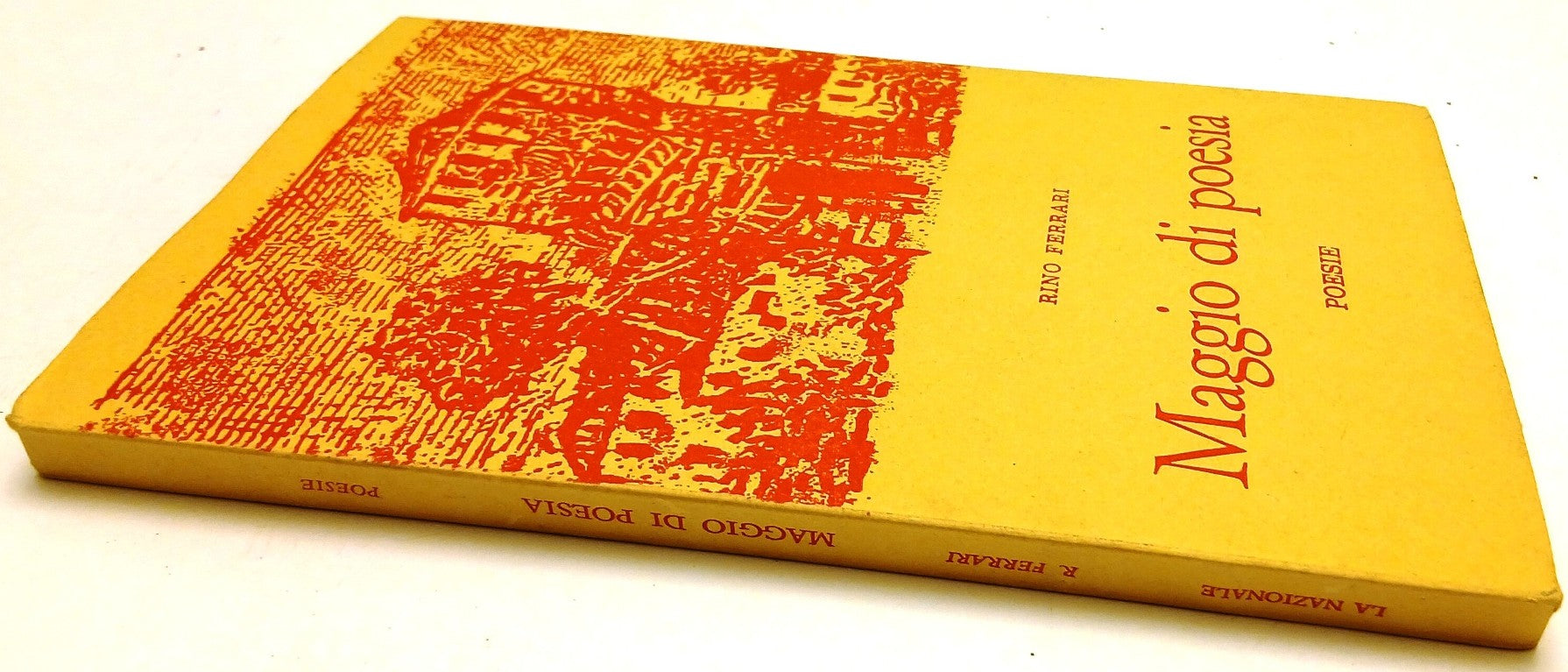 LN- MAGGIO DI POESIA DEDICA AUTOGRAFA - RINO FERRARI - ROCCHETTA - 1971- ZFS82