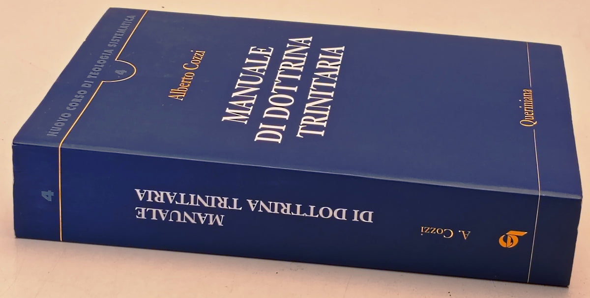 Manuale di dottrina trinitaria - Cozzi - Queriniana Teologia Sistematica- YFS266