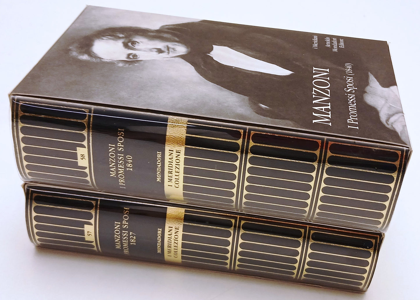 I Promessi Sposi 2 volumi 1827 1840 - Manzoni - Mondadori Panorama I meridiani