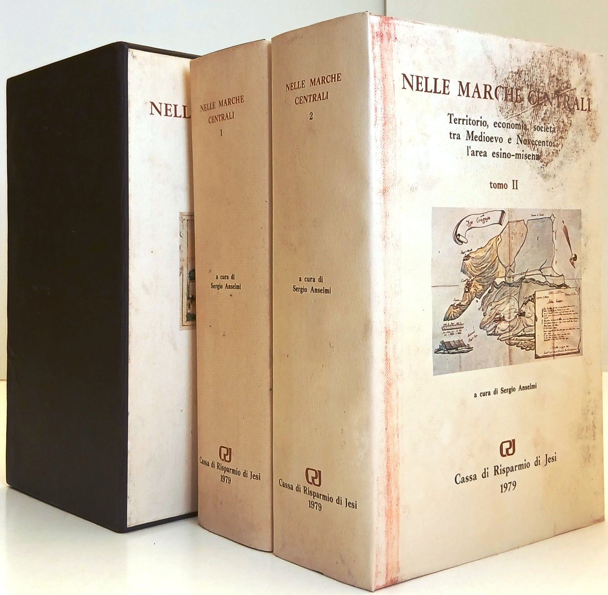 Nelle Marche Centrali 2 volumi - Anselmi - CARI Jesi - 1979 - cofanetto - ZFS111