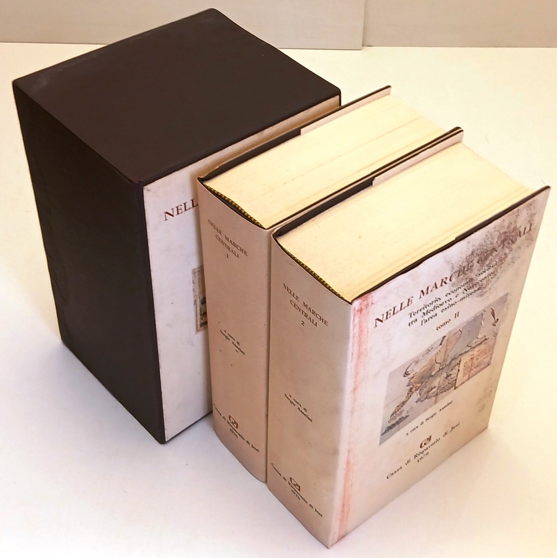 Nelle Marche Centrali 2 volumi - Anselmi - CARI Jesi - 1979 - cofanetto - ZFS111