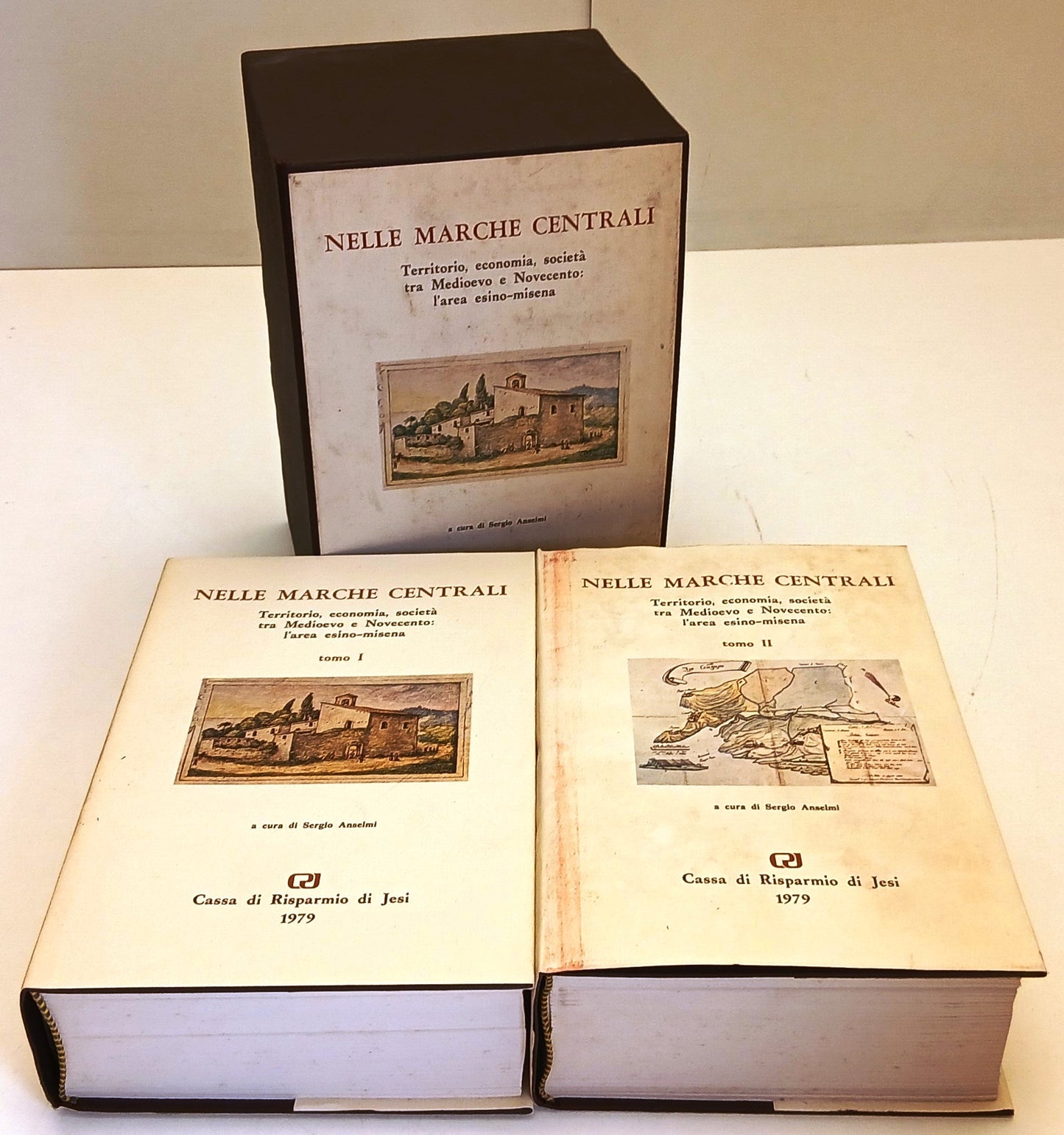Nelle Marche Centrali 2 volumi - Anselmi - CARI Jesi - 1979 - cofanetto - ZFS111
