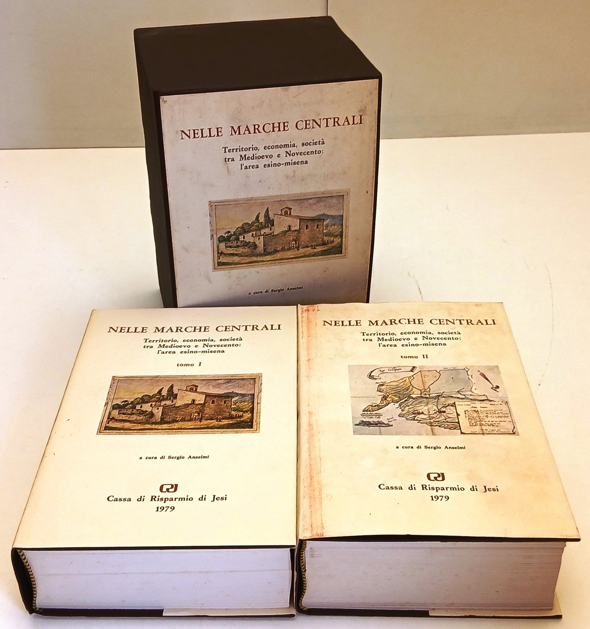 Nelle Marche Centrali 2 volumi - Anselmi - CARI Jesi - 1979 - cofanetto - ZFS111