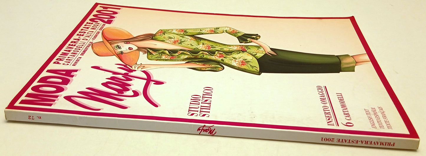 Rivista Fashion Design Marfy 72 Moda Primavera-Estate 2001 Cartamodelli - YFS825