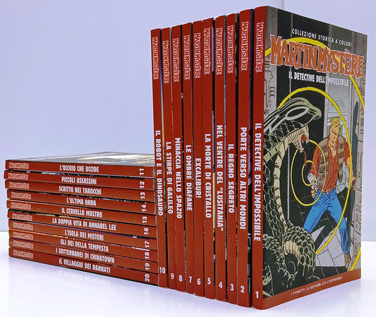 Martin Mystere 1/20 collezione storica a colori di Repubblica - completa - N25