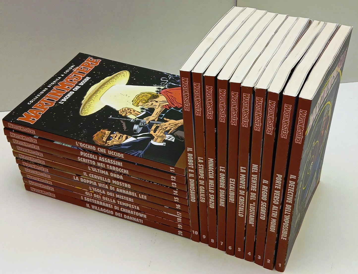 Martin Mystere 1/20 collezione storica a colori di Repubblica - completa - N25