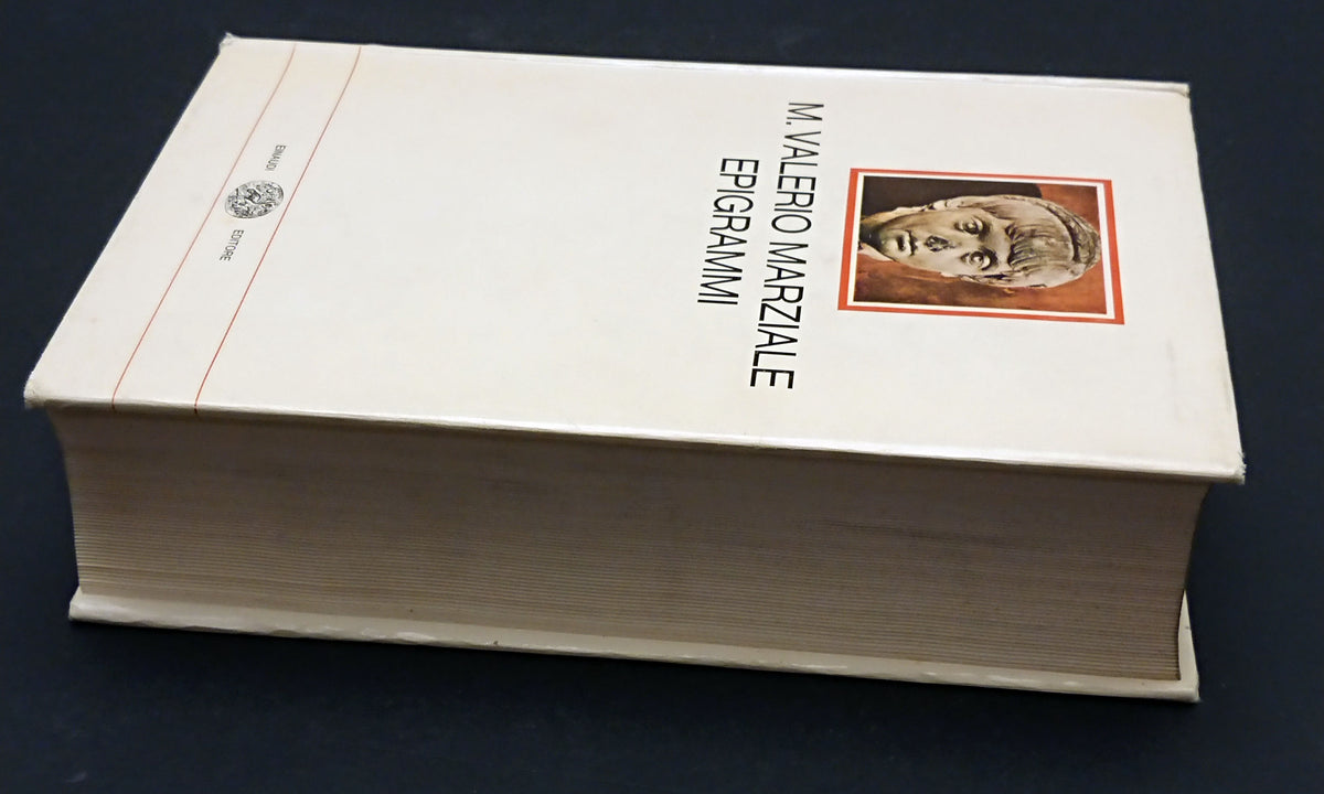 Epigrammi- Marziale- Einaudi I Millenni- 1a ed. nov-1964- cofanetto- XFS