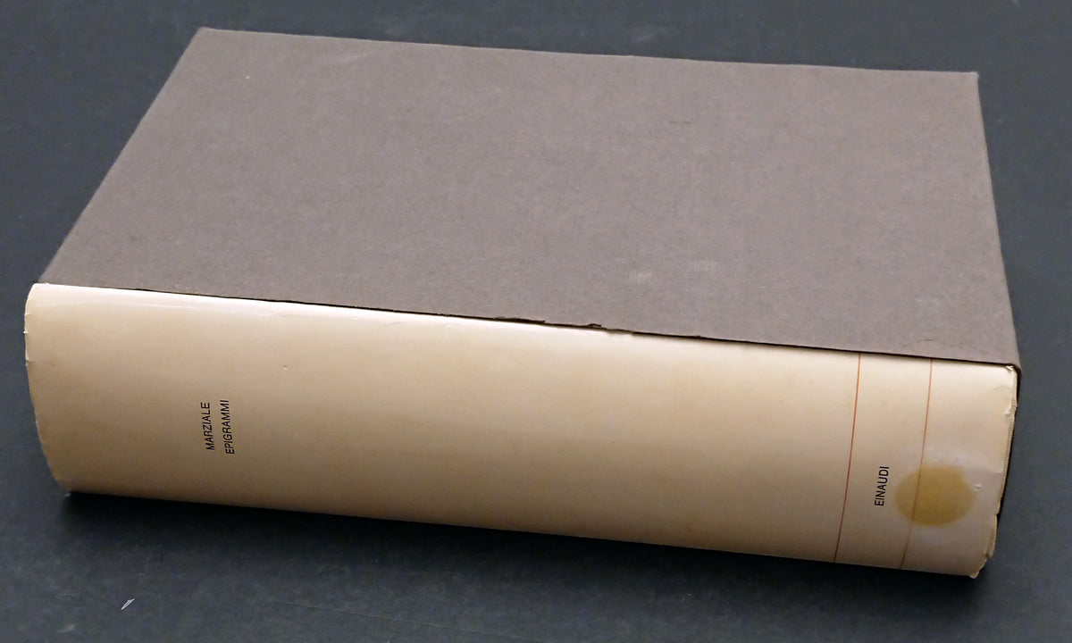 Epigrammi- Marziale- Einaudi I Millenni- 1a ed. nov-1964- cofanetto- XFS