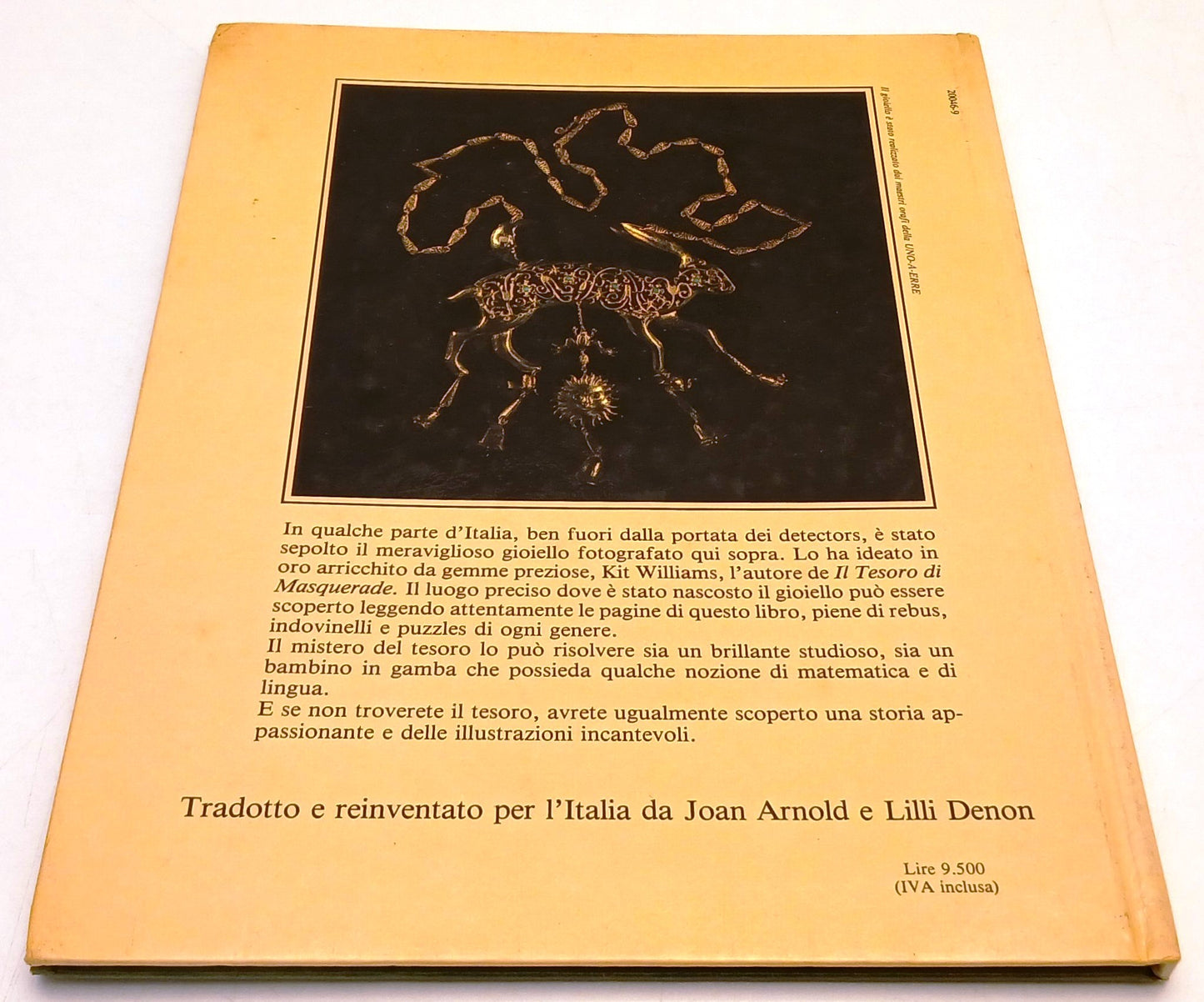 Il tesoro di Masquerade - Kit Williams - Emme edizioni - 1a ed. - XFS213