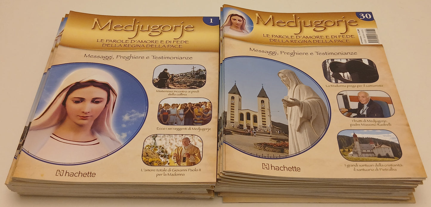 Massaggi della Madonna di Medjugorje Fascicoli Completa - Hachette - BLCP97