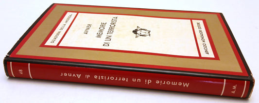 Memorie di un terrorista- Avner- Mondadori Quaderni della Medusa- 1a ed.- YFS91