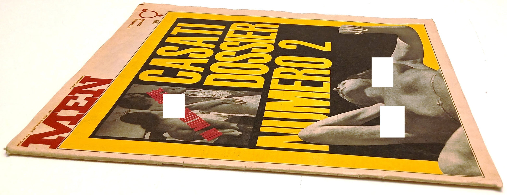 Rivista erotica Men anno V n.38 1970 Casati dossier numero 2 - Tattilo- RVSa1036