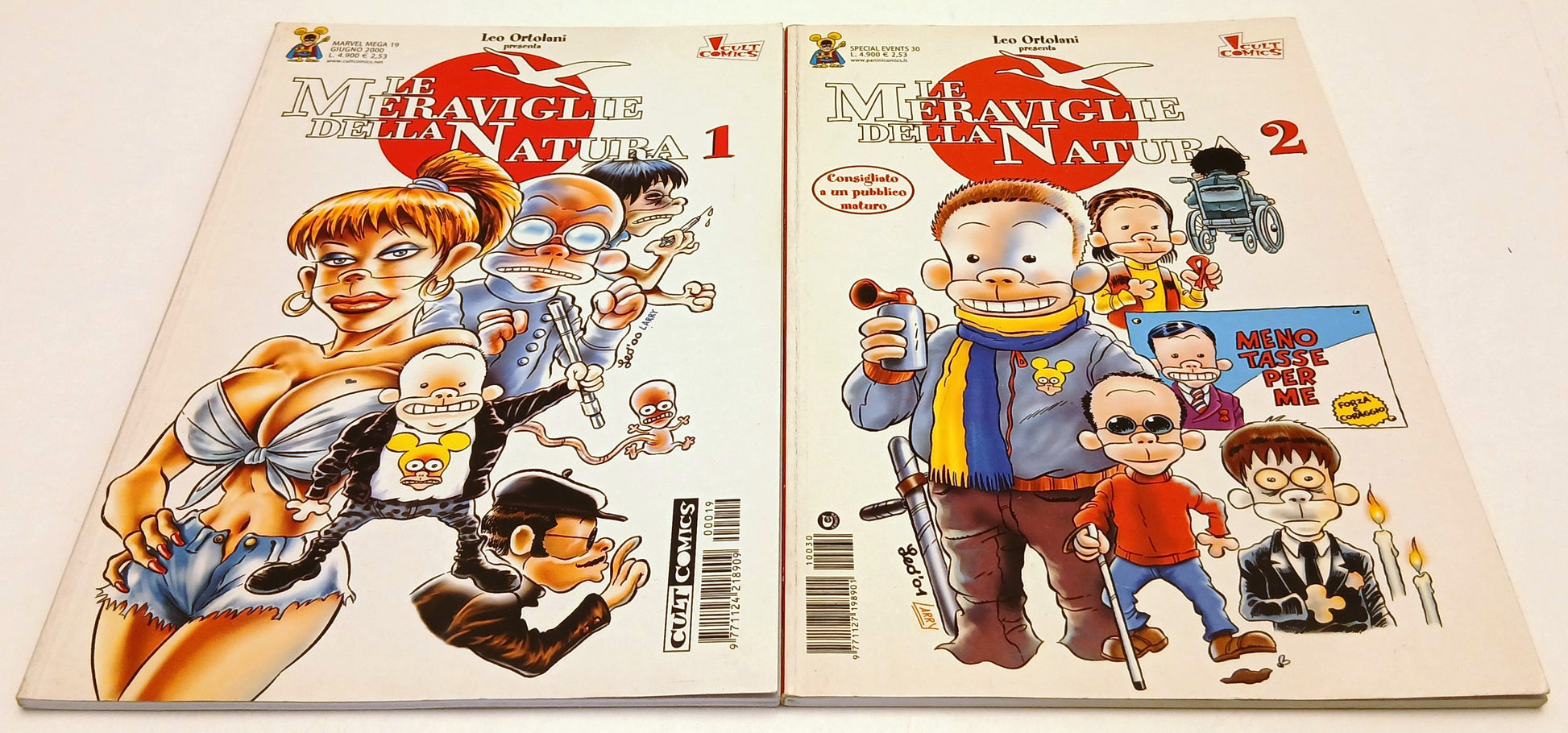 Le Meraviglie della Natura 1/2- Ortolani- Cult Comics Marvel Mega Special Events- D26