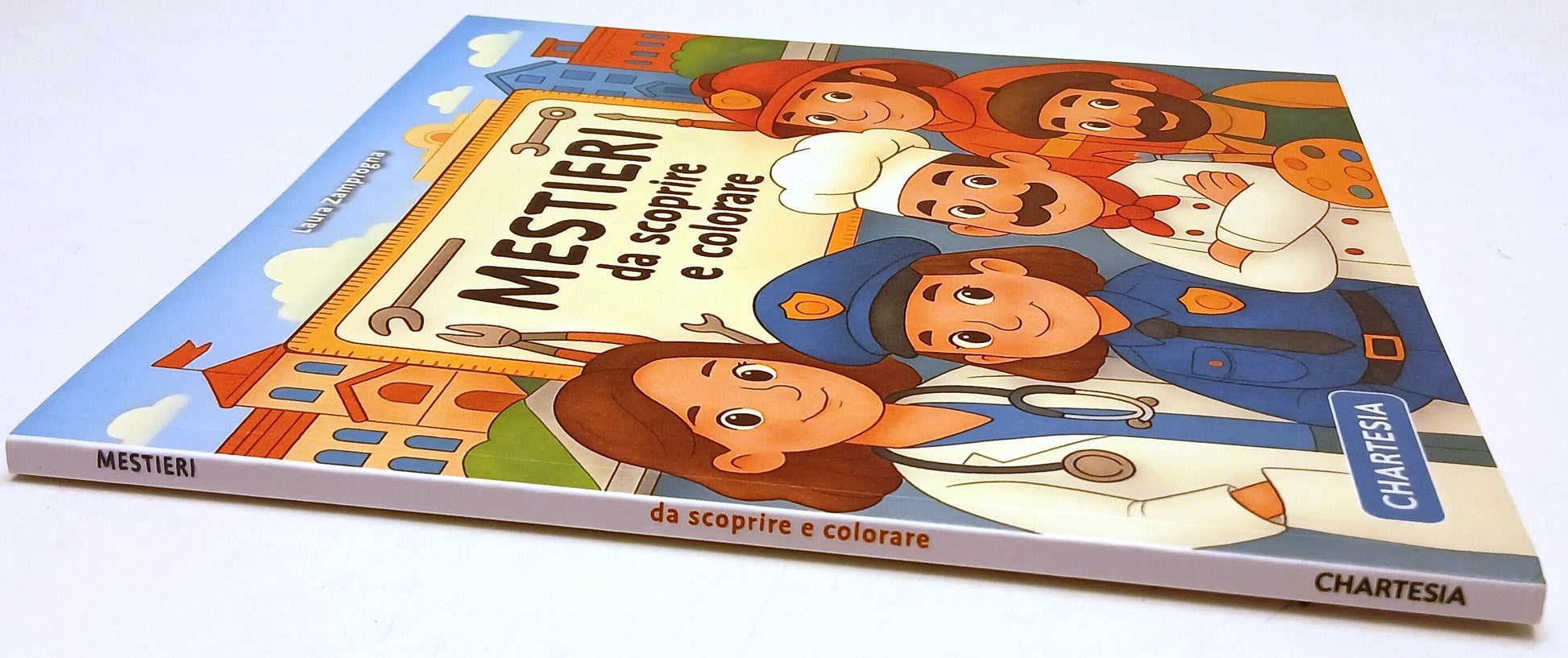 Mestieri da scoprire e colorare - Chartesia Scopri e colora - 1a ed. - XFS218